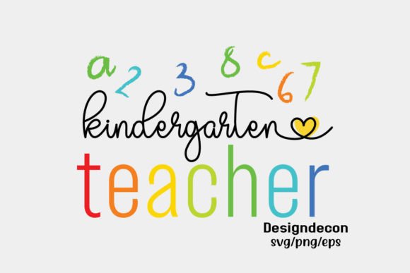 Kindergarten Teacher Gift Retro Svg Review