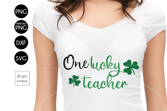 One Lucky Teacher St Patricks Day SVG